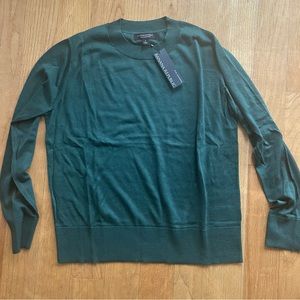 Silk Cashmere Crew-Neck Sweater